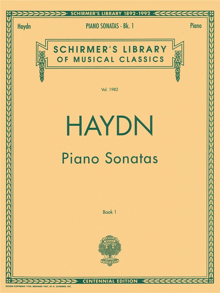 Piano Sonatas - Book 1